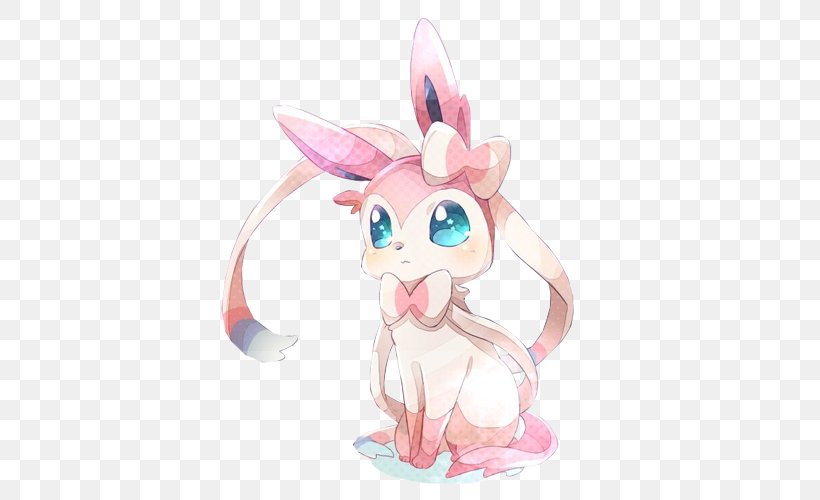 Sylveon Pokémon Eevee Drawing Image, PNG, 500x500px, Watercolor, Cartoon, Flower, Frame, Heart Download Free
