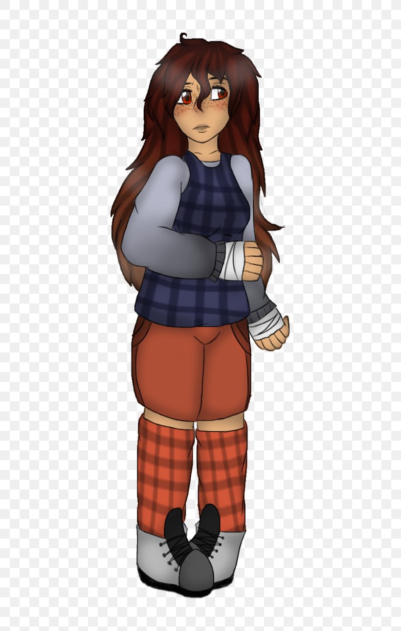 Tartan Cartoon Homo Sapiens Character, PNG, 620x1289px, Tartan, Arm, Brown Hair, Cartoon, Character Download Free