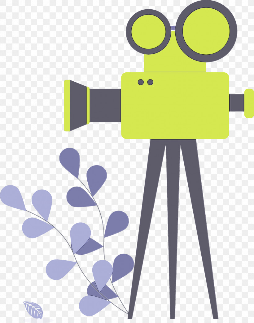 Cartoon Line, PNG, 2364x3000px, Video Camera, Cartoon, Line, Paint, Watercolor Download Free