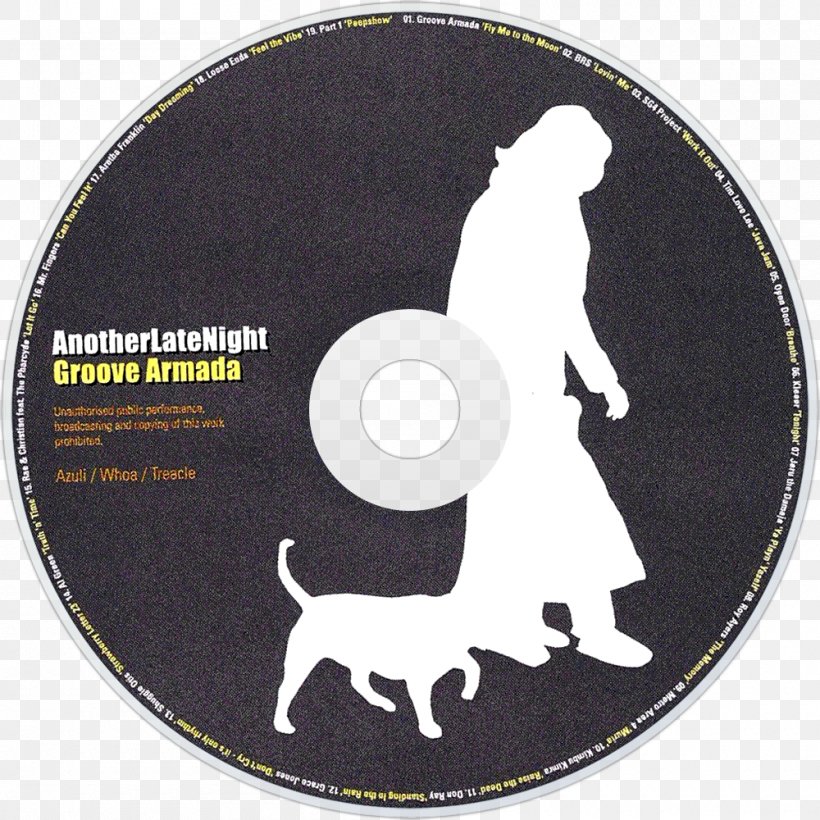 Dog Compact Disc AnotherLateNight: Groove Armada Artist, PNG, 1000x1000px, Dog, Artist, Carnivoran, Compact Disc, Disco Download Free