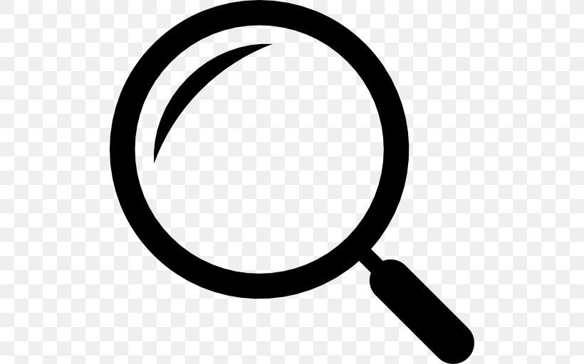 Symbol Magnifying Glass Google Search, PNG, 512x512px, Symbol, Area, Black And White, Code, Google Search Download Free