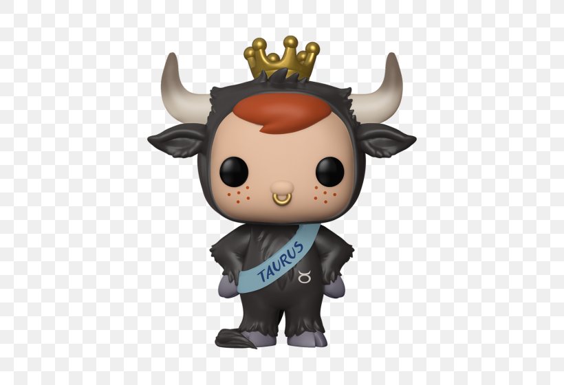 Funko Zodiac Taurus Astrological Sign Hot Topic, PNG, 560x560px, Funko, Action Toy Figures, Aquarius, Astrological Sign, Cattle Like Mammal Download Free
