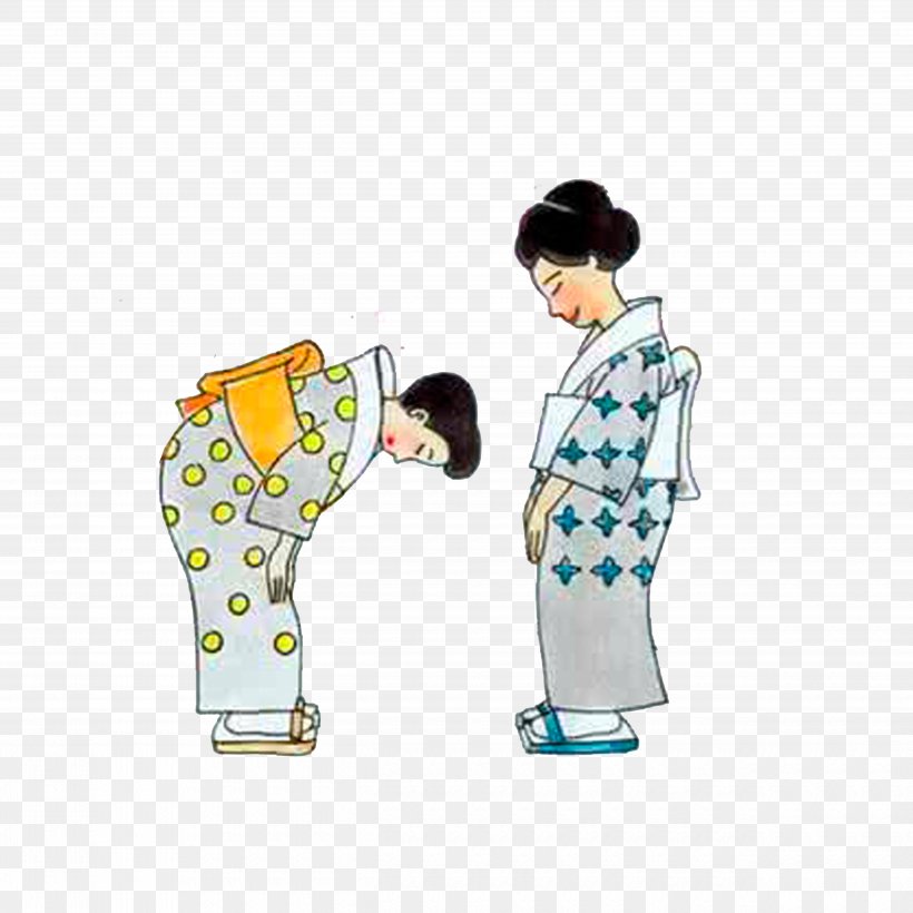 Japan Bowing Download Computer File, PNG, 5000x5000px, Japan, Bow, Bowing, Cartoon, Clothing Download Free