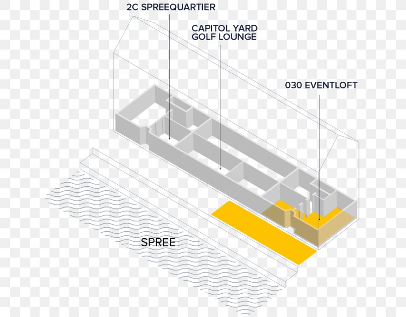 Spreespeicher Eventlocation Capitol Yard Golf Lounge Room Oberbaum Bridge 2C Spreequartier, PNG, 640x640px, Room, Berlin, Conference Centre, Convention, Diagram Download Free