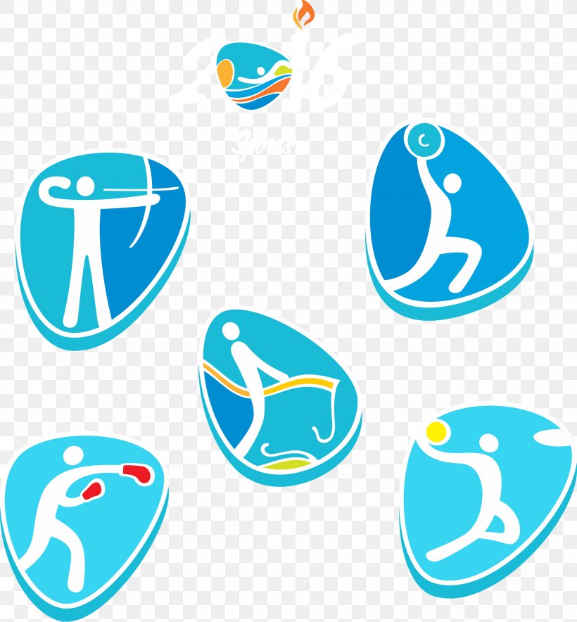 2016 Summer Olympics Rio De Janeiro Olympic Sports Icon, PNG, 2653x2863px, Rio De Janeiro, Area, Blue, Logo, Olympic Games Download Free