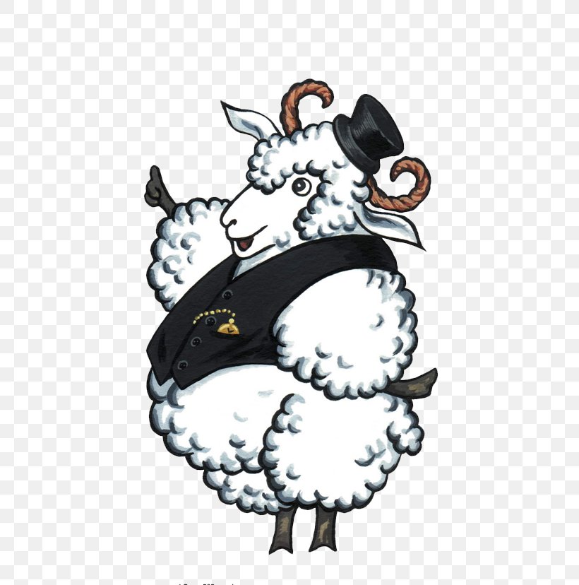 Sheep Goat Clip Art, PNG, 504x828px, Sheep, Art, Cartoon, Comics, Fictional Character Download Free