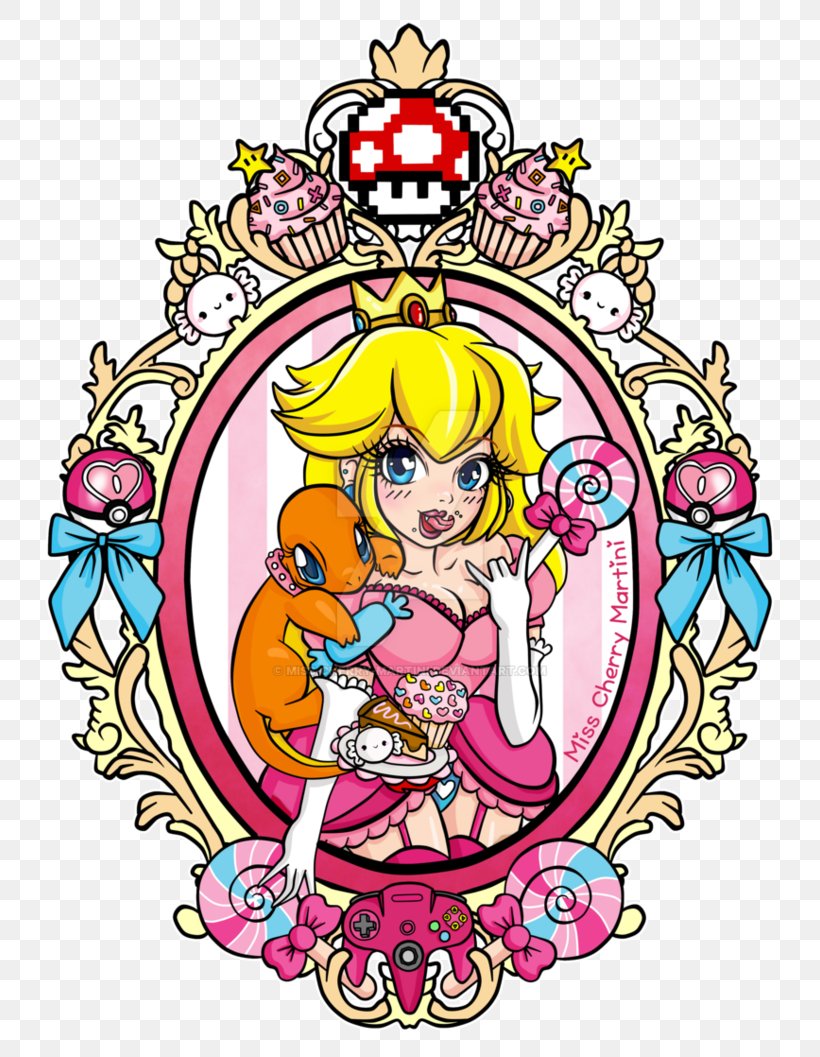 Super Princess Peach Paper Mario Pokémon X And Y, PNG, 756x1057px, Princess Peach, Art, Artwork, Drawing, Fashion Accessory Download Free