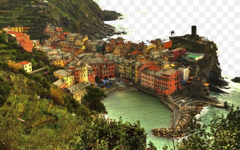 Vernazza Laptop High-definition Television 1080p Wallpaper, PNG, 1920x1200px, 4k Resolution, Vernazza, Aspect Ratio, Building, Cinque Terre Download Free
