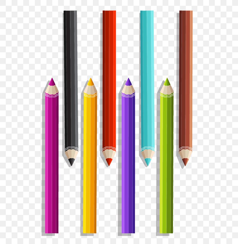 Colored Pencil, PNG, 565x840px, Pencil, Colored Pencil, Office Supplies, Pen, Royaltyfree Download Free