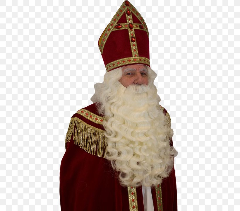 Santa Claus Sinterklaas Netherlands Wig Zwarte Piet, PNG, 414x720px, Santa Claus, Beard, Christmas, Christmas Decoration, Christmas Ornament Download Free