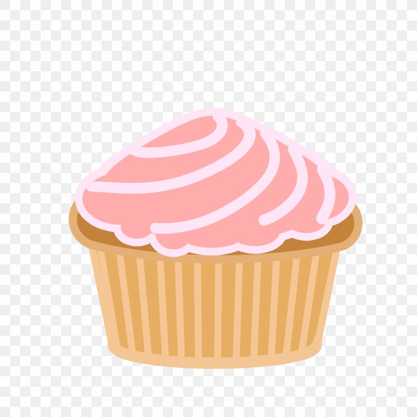 Cupcake Bakery Animation Clip Art, PNG, 3000x3000px, Cupcake, Animation, Bakery, Baking Cup, Buttercream Download Free