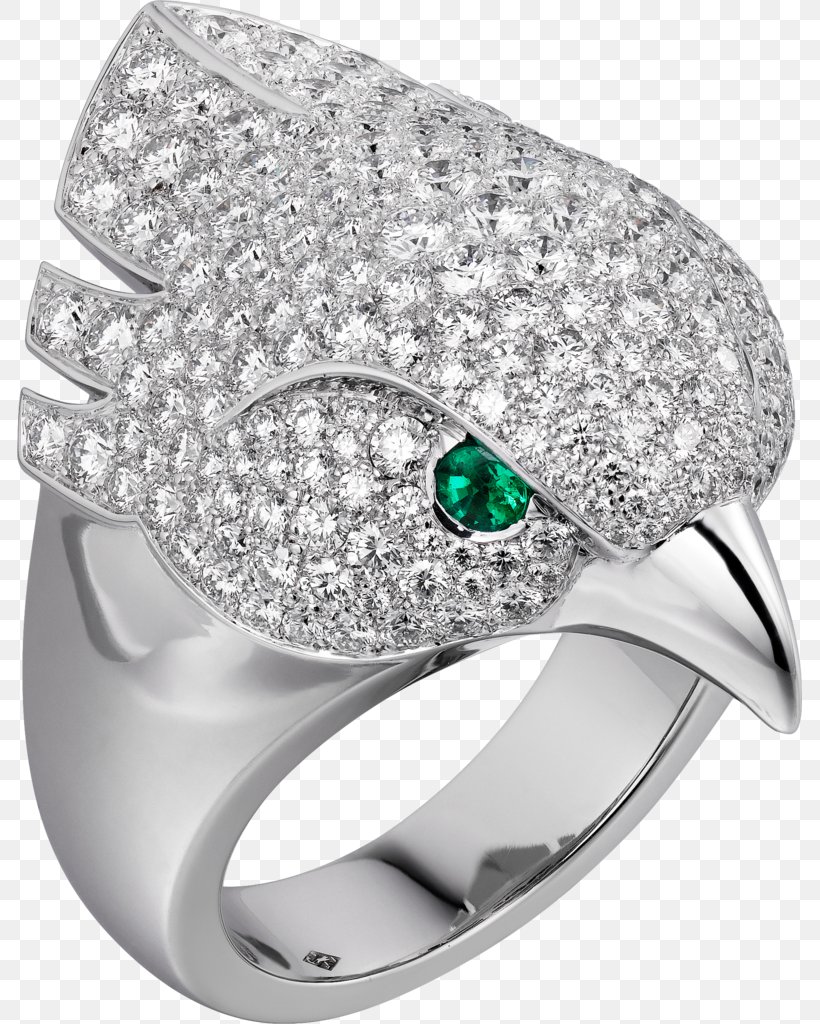 Emerald Bird Ring Diamond Gold, PNG, 785x1024px, Emerald, Bird, Body Jewelry, Brilliant, Carat Download Free