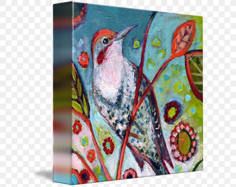Painting Gallery Wrap The NeverEnding Story Canvas Art, PNG, 606x650px, Painting, Art, Art Of Jennifer Lommers, Beak, Bird Download Free