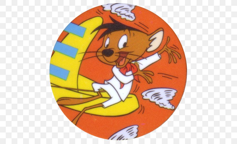 Speedy Gonzales Looney Tunes Tazos Animated Cartoon, PNG, 500x500px, Speedy Gonzales, Animated Cartoon, Cartoon, Drawing, Fritolay Download Free