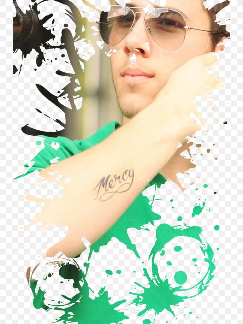 Nick Jonas Stay DeviantArt, PNG, 730x1095px, Watercolor, Cartoon, Flower, Frame, Heart Download Free