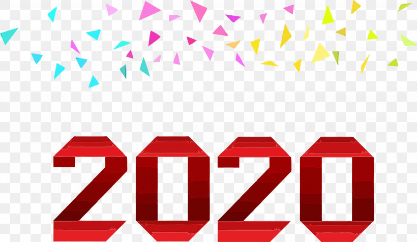 Text Font Pink Line Logo, PNG, 3000x1742px, 2020, Happy New Year 2020, Line, Logo, New Years 2020 Download Free