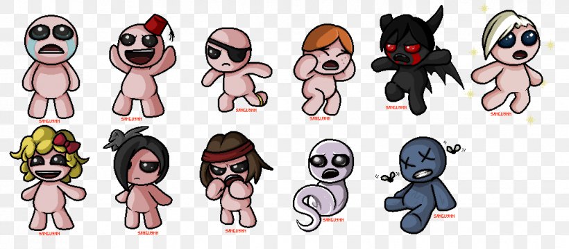 The Binding Of Isaac: Afterbirth Plus Video Game Character Drawing, PNG, 1032x454px, Binding Of Isaac Afterbirth Plus, Animal Figure, Binding Of Isaac, Binding Of Isaac Rebirth, Carnivoran Download Free