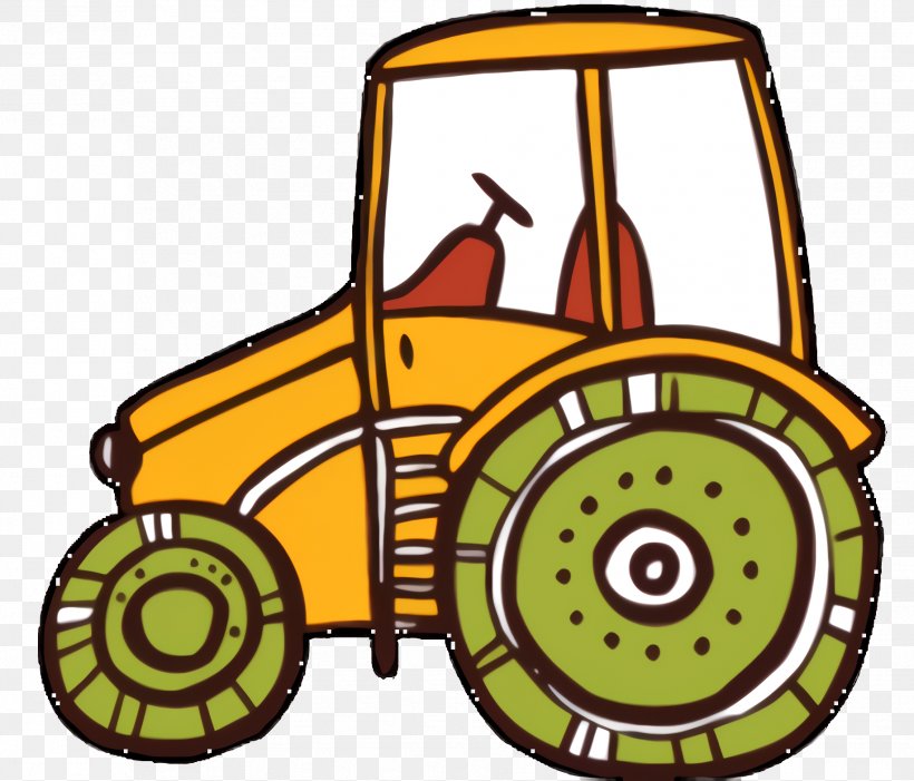 Yellow Background, PNG, 1832x1568px, Yellow, Electric Motor, Rolling, Tractor, Vehicle Download Free