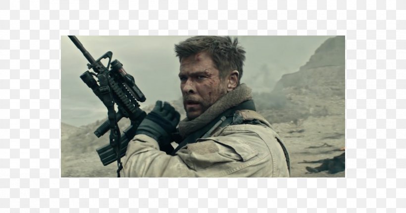 12 Strong Chris Hemsworth YouTube War Film, PNG, 1200x630px, Watercolor, Cartoon, Flower, Frame, Heart Download Free