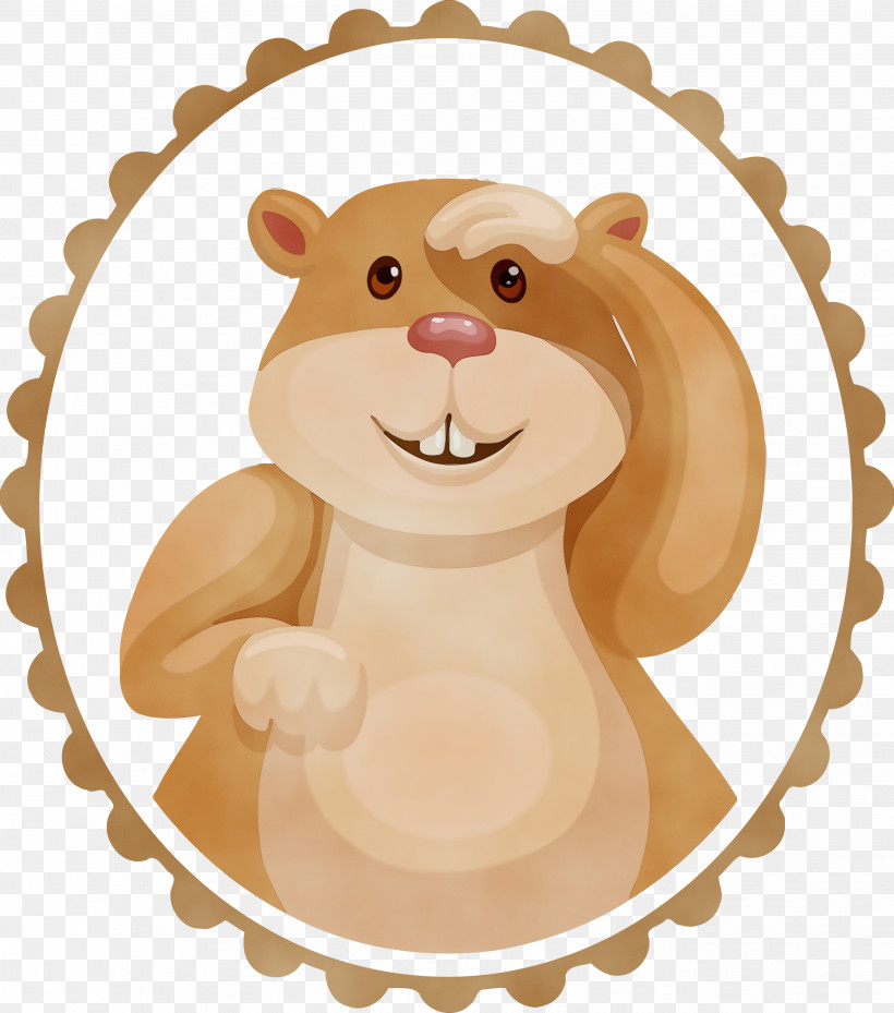 Cartoon Animal Figure, PNG, 2648x3000px, Groundhog Day, Animal Figure, Cartoon, Groundhog, Happy Groundhog Day Download Free