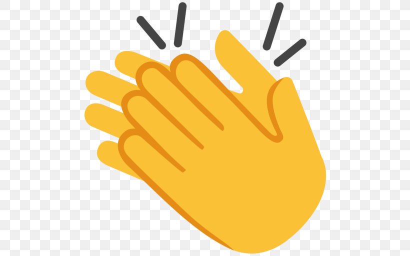 Clapping Emoji Applause Synonyms And Antonyms, PNG, 512x512px, Clapping, Android Nougat, Applause, Emoji, Emojipedia Download Free