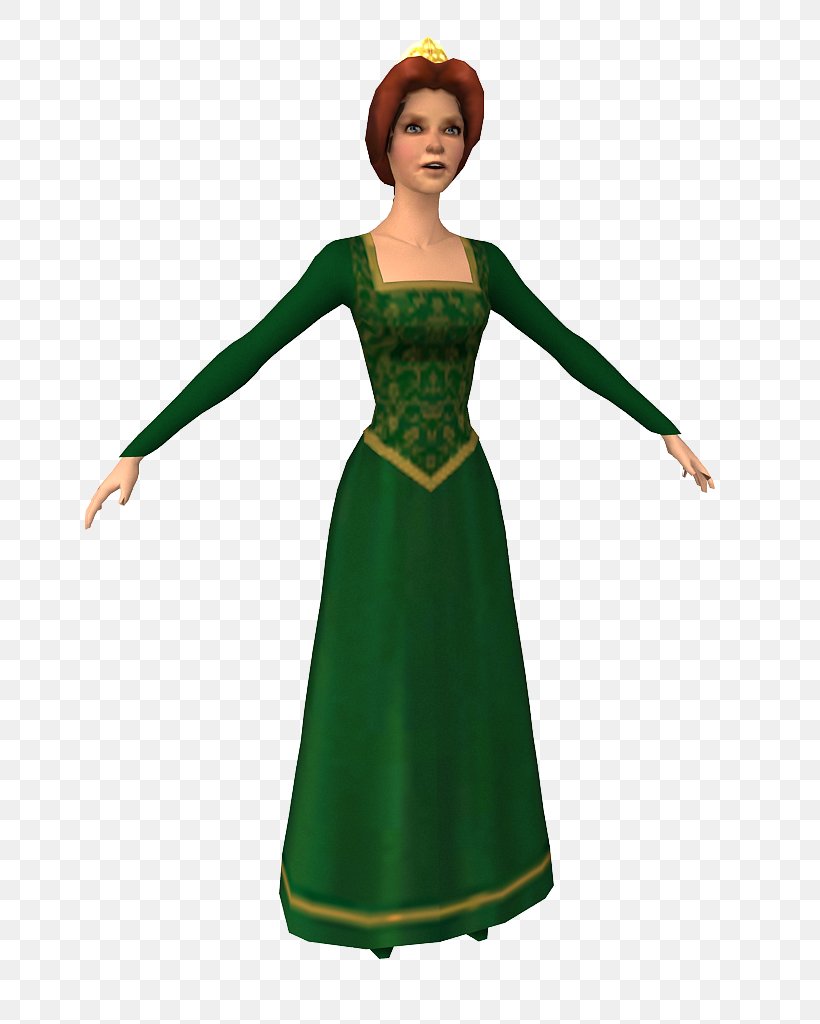 Princess Fiona Donkey YouTube Gingerbread Man Shrek Film Series, PNG, 768x1024px, Princess Fiona, Cameron Diaz, Character, Clothing, Costume Download Free