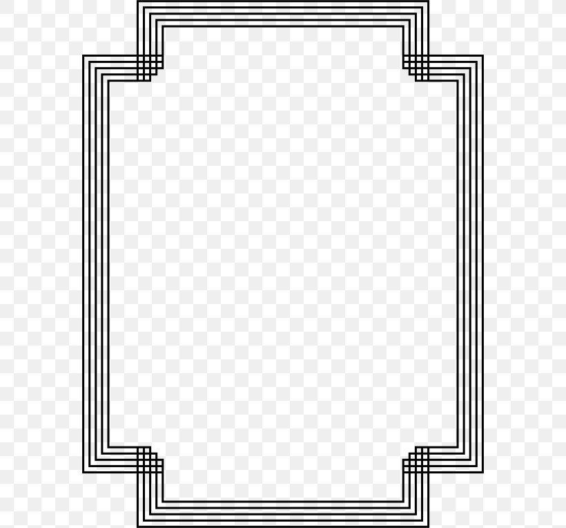 Rectangle Square Area, PNG, 582x764px, Rectangle, Area, Black And White, Design M, Line Art Download Free