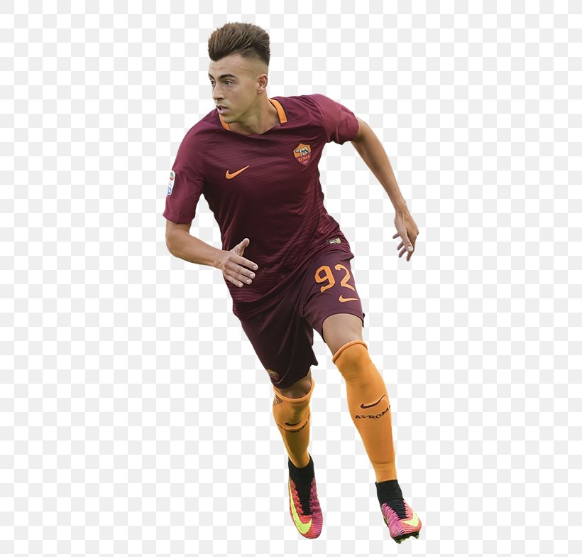 Stephan El Shaarawy A.S. Roma Jersey Football Player, PNG, 400x784px, Stephan El Shaarawy, As Roma, Ball, Clothing, Football Download Free