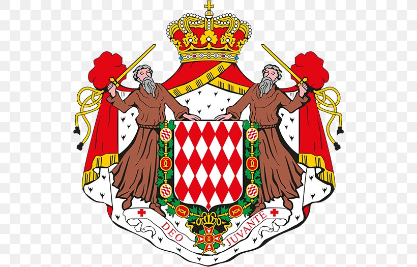 Coat Of Arms Of Monaco Flag Of Monaco Heraldry, PNG, 532x525px, Monaco, Art, Artwork, Bumper Sticker, Coat Of Arms Download Free