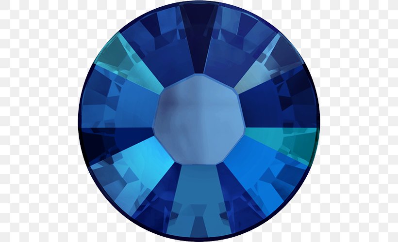 Crystal Swarovski AG Rhinestone Blue Cobalt Shimmer, PNG, 500x500px, Crystal, Aqua, Artikel, Blue, Cobalt Blue Download Free