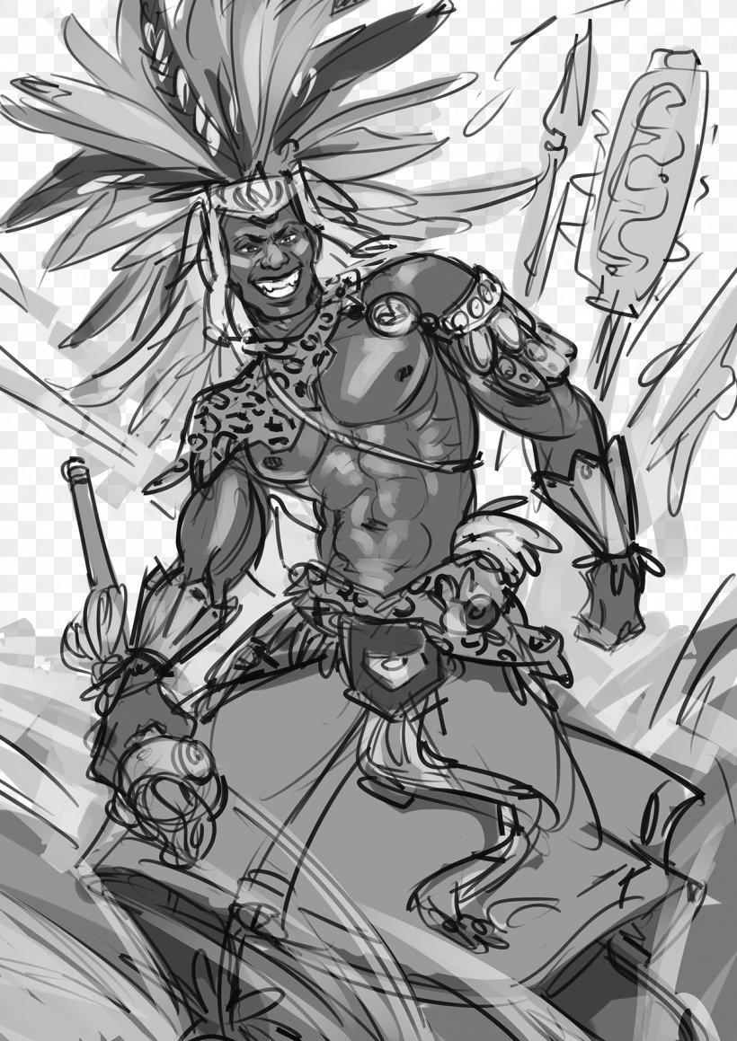 Demon Comics Artist Inker Mythology Sketch, PNG, 1200x1697px, Watercolor, Cartoon, Flower, Frame, Heart Download Free