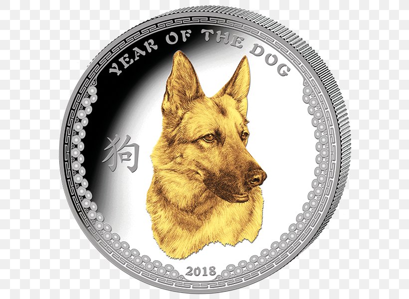 Dog Breed Coin German Shepherd Silver Gold, PNG, 600x600px, Dog Breed, Carnivoran, Chinese Zodiac, Coin, Dog Download Free