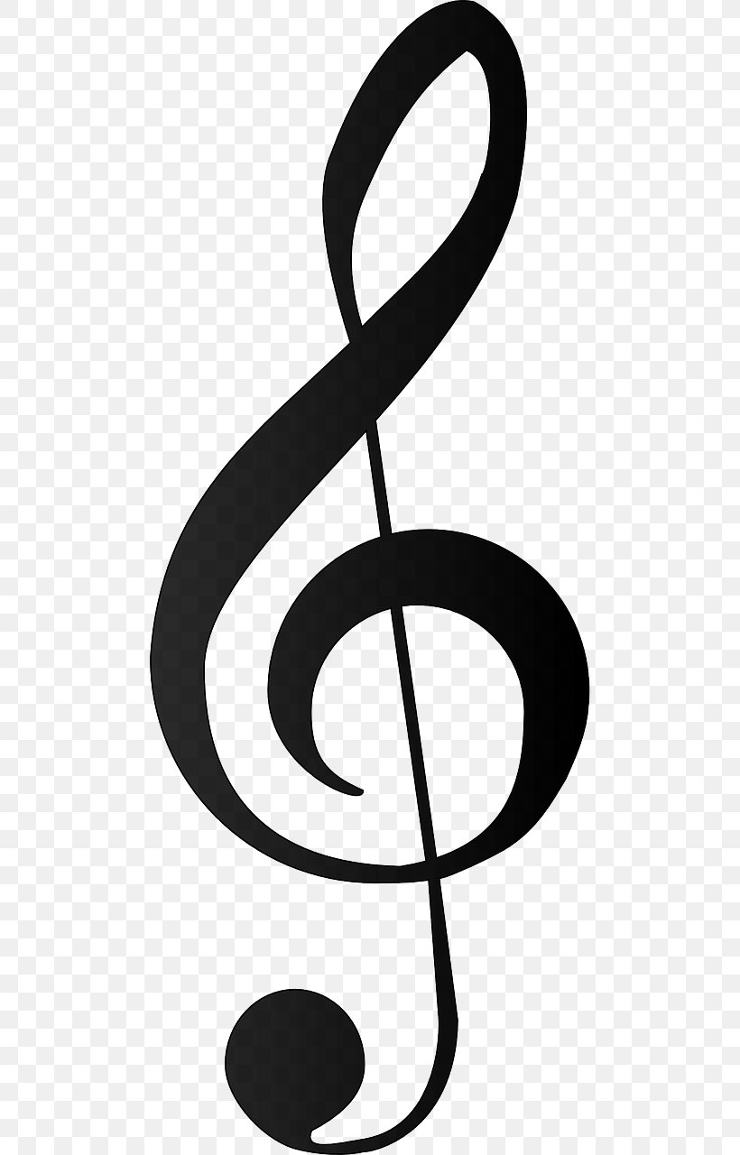G-clef Musical Note Treble, PNG, 640x1280px, Watercolor, Cartoon, Flower, Frame, Heart Download Free