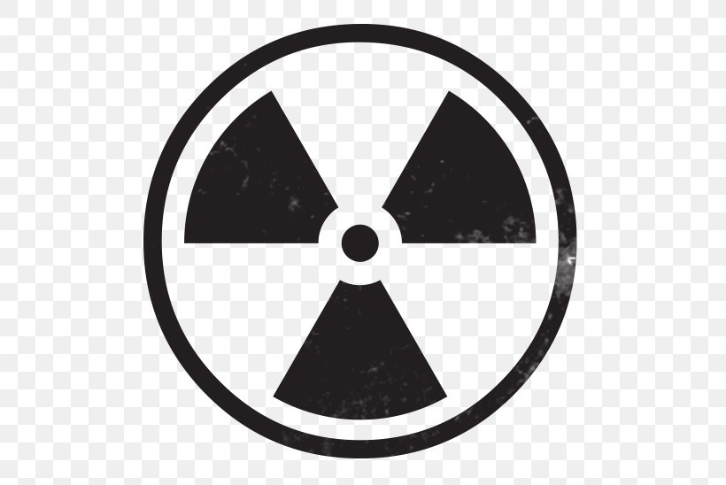 Radioactive Decay Ionizing Radiation Biological Hazard Hazard Symbol, PNG, 543x548px, Radioactive Decay, Biological Hazard, Black And White, Dangerous Goods, Hazard Download Free