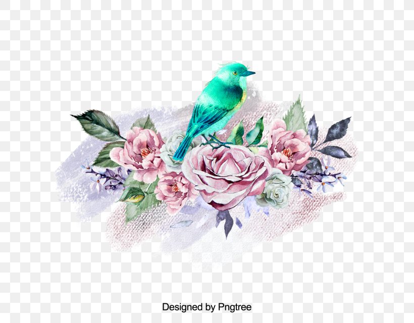 Rose Family Floral Design Illustration Flower, PNG, 640x640px, Rose Family, Art, Bird, Cut Flowers, Family Download Free