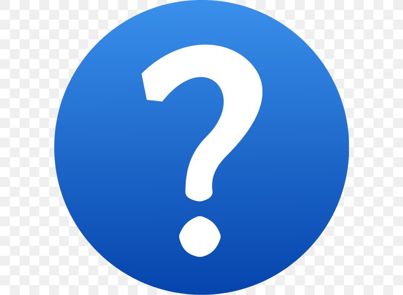 Question Mark Clip Art, PNG, 600x600px, Question Mark, Blue, Number, Question, Symbol Download Free