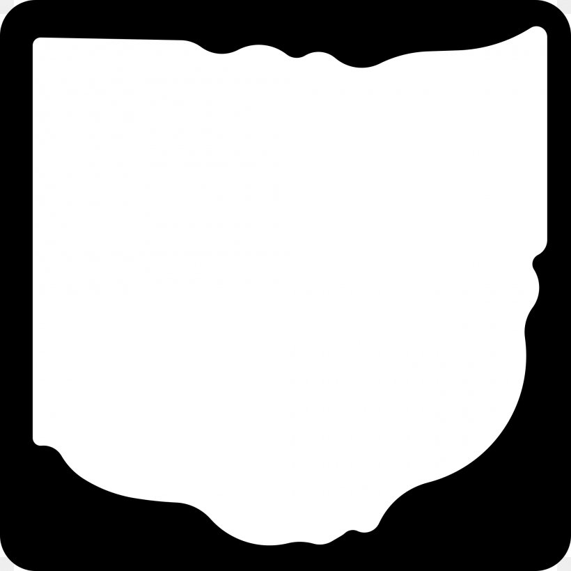 1927 Ohio State Highway Renumbering Clip Art, PNG, 2000x2000px, Ohio, Area, Autocad Dxf, Black, Black And White Download Free