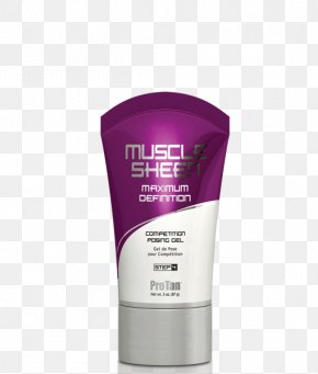Bodybuilding - Cream Bodybuilding Sun Tanning Muscle Lotion PNG