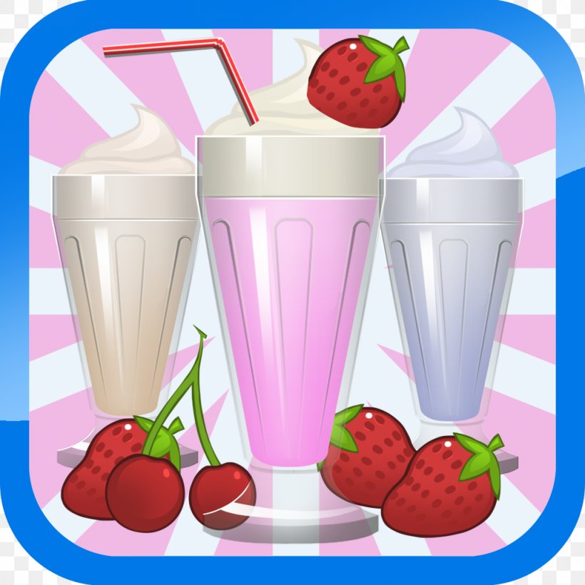 Milkshake Smoothie Ice Cream Slush Frozen Yogurt, PNG, 1024x1024px, Milkshake, Dairy Product, Dairy Products, Dessert, Drink Download Free