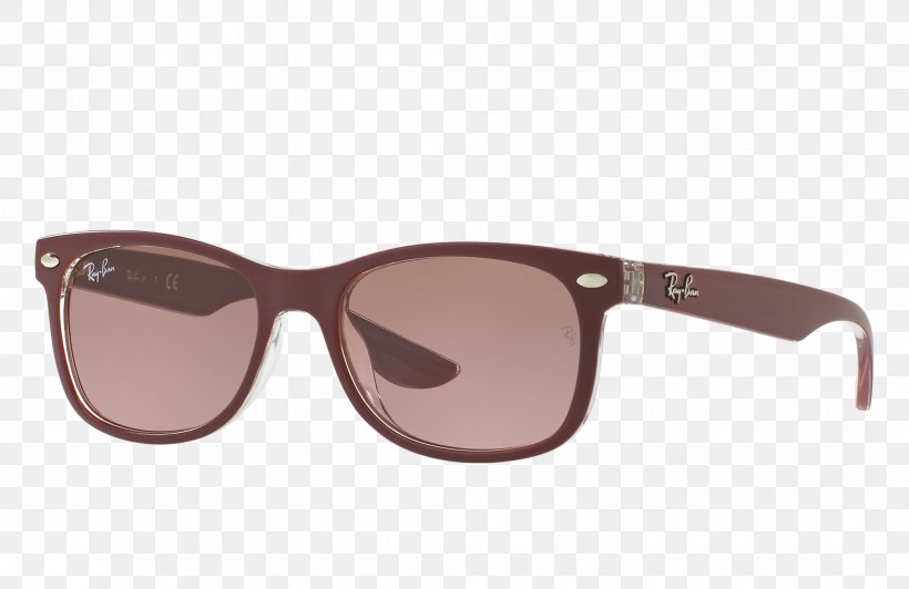 Ray-Ban New Wayfarer Junior Sunglasses Ray-Ban Wayfarer Ray-Ban Aviator Junior, PNG, 2090x1357px, Rayban, Aviator Sunglasses, Beige, Brown, Eyewear Download Free
