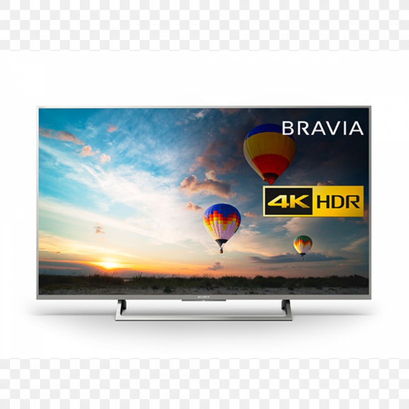Sony BRAVIA XE70 4K Resolution Ultra-high-definition Television, PNG, 1000x1000px, 4k Resolution, Sony Bravia Xe70, Advertising, Android Tv, Brand Download Free