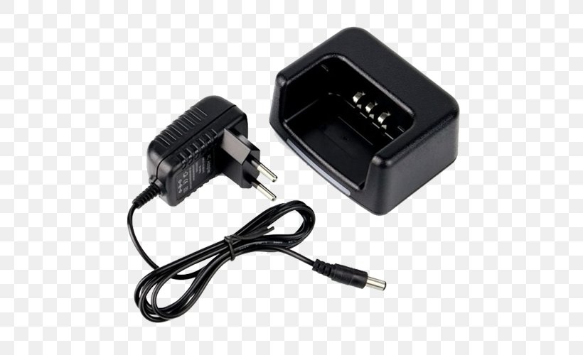 Battery Charger AC Adapter Tytera MD-380 Radio, PNG, 500x500px, Battery Charger, Ac Adapter, Adapter, Battery Eliminator, Cable Download Free