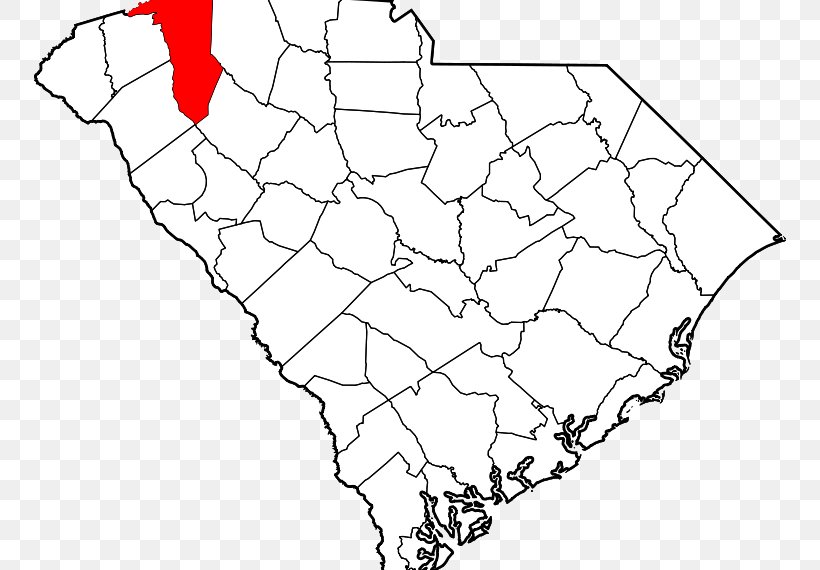 Newberry County, South Carolina Clarendon County, South Carolina Chester County, South Carolina Chesterfield County, South Carolina Marlboro County, South Carolina, PNG, 752x570px, Newberry County South Carolina, Anderson County South Carolina, Area, Black And White, Blank Map Download Free