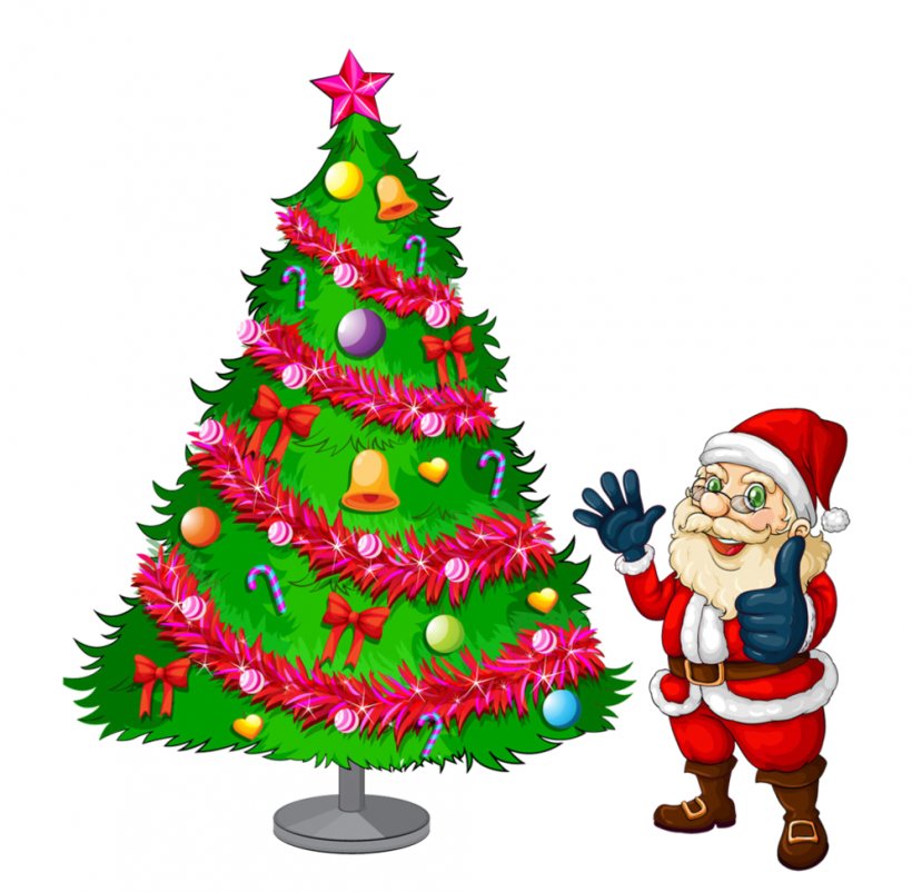 Santa Claus Christmas Tree, PNG, 995x974px, Santa Claus, Christmas, Christmas Decoration, Christmas Ornament, Christmas Tree Download Free