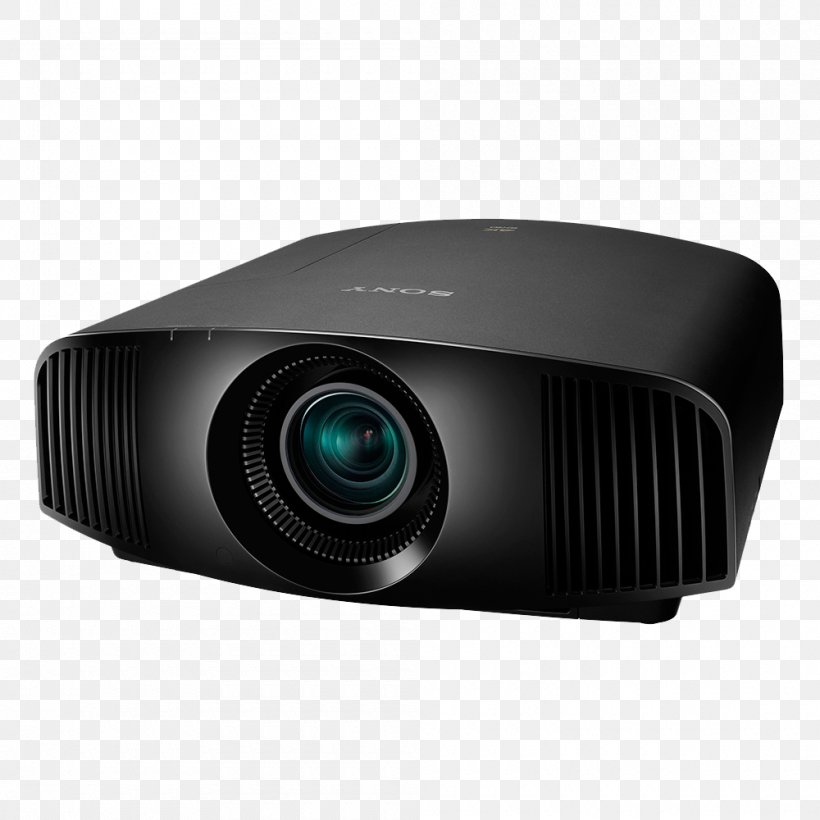 Sony VPL-VW285ES Silicon X-tal Reflective Display Multimedia Projectors, PNG, 1000x1000px, 4k Resolution, Sony Vplvw285es, Cinema, Electronic Device, Highdynamicrange Imaging Download Free