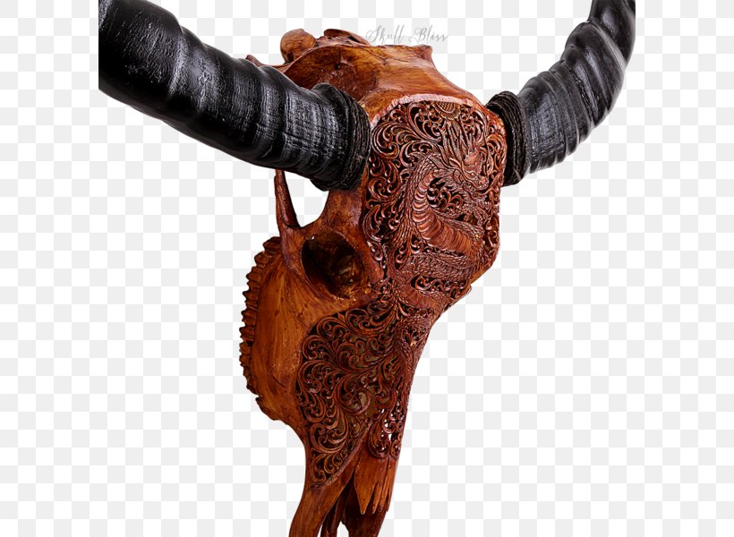 Bison Antiquus Horn Skull Cattle Animal, PNG, 600x600px, Bison Antiquus, Animal, Antique, Bison, Carving Download Free