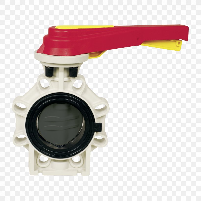 Butterfly Valve Polypropylene Plastic Valve Actuator, PNG, 1200x1200px, Butterfly Valve, Chlorinated Polyvinyl Chloride, Diaphragm Valve, Hardware, Manufacturing Download Free