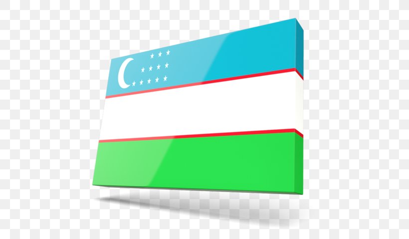 Flag Of Uzbekistan, PNG, 640x480px, Flag Of Uzbekistan, Brand, Flag, Green, Logo Download Free