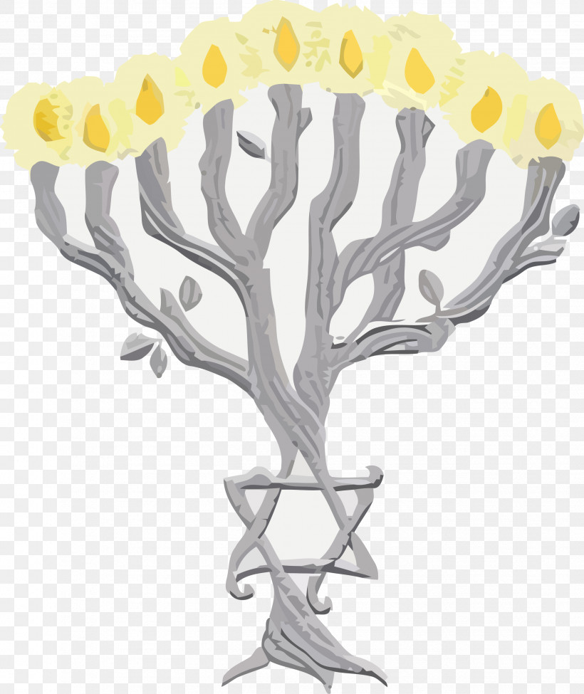 Hanukkah Candle Hanukkah Happy Hanukkah, PNG, 2522x3000px, Hanukkah Candle, Branch, Candle Holder, Hanukkah, Happy Hanukkah Download Free
