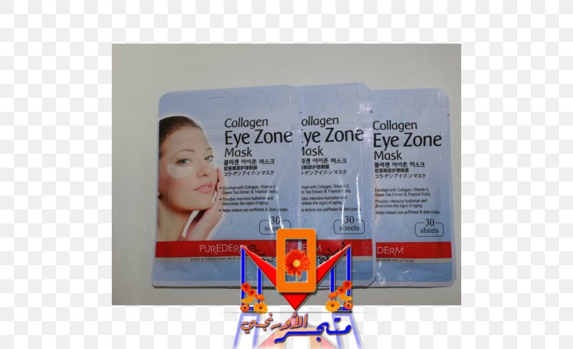 Collagen Eye Periorbital Dark Circles Poster Korean, PNG, 500x500px, Collagen, Adhesive, Black, Brand, Customer Service Download Free